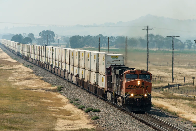 BNSF freight train
